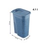 Bucket container Rotho Blue Plastic | Tienda24 Tienda24.eu