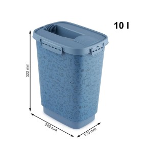 Cat Feeder United Pets Kitty Blue 18 cm | Tienda24 Tienda24.eu