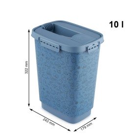 Dog Feeder Rotho Grey Plastic | Tienda24 Tienda24.eu