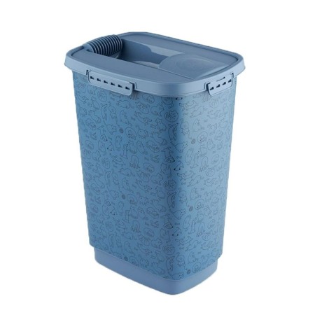 Bucket container Rotho Blue Plastic | Tienda24 Tienda24.eu