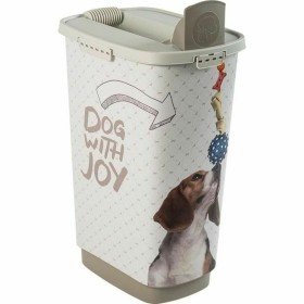 Comedero para Perro SYTA MICHA Blanco ABS | Tienda24 Tienda24.eu