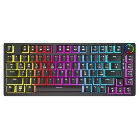 Clavier pour jeu Trust GXT 833W Blanc | Tienda24 Tienda24.eu