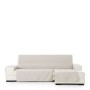 Abdeckung für Chaiselongue mit kurzem Arm rechts Eysa SILVER Hellbraun 100 x 110 x 240 cm von Eysa, Sofas & Lovechairs - Ref:...