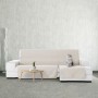 Abdeckung für Chaiselongue mit kurzem Arm rechts Eysa SILVER Hellbraun 100 x 110 x 240 cm von Eysa, Sofas & Lovechairs - Ref:...