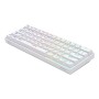 Teclado Savio WHITEOUT X2 BLUE Branco Qwerty US | Tienda24 Tienda24.eu