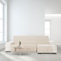 Housse pour chaise longue accoudoir court droit Eysa AQUA Beige 100 x 110 x 240 cm de Eysa, Housses de canapé - Réf : D160568...