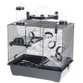 Cage INTER-ZOO G306ACTB Wood Metal Plastic 48 x 48 x 36 cm | Tienda24 Tienda24.eu