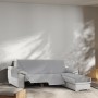 Housse pour chaise longue accoudoir court droit Eysa MONTBLANC Gris 100 x 110 x 240 cm de Eysa, Housses de canapé - Réf : D16...