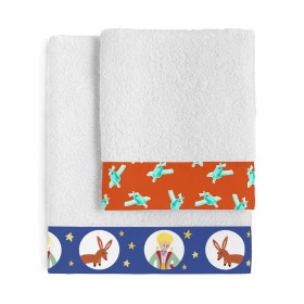 Towel set HappyFriday Le Petit Prince Multicolour 2 Pieces by HappyFriday, Towels - Ref: D1608721, Price: 27,89 €, Discount: %