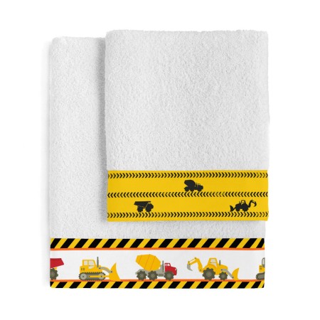 Towel set HappyFriday Mr Fox Machinery Multicolour 2 Pieces by HappyFriday, Towels - Ref: D1609626, Price: 35,62 €, Discount: %