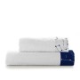 Ensemble de serviettes de toilette HappyFriday Blanc Cosmos Multicouleur 2 Pièces de HappyFriday, Serviettes de bain - Réf : ...