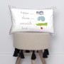 Cushion cover HappyFriday Mr Fox Hippo Multicolour 50 x 30 cm by HappyFriday, Cushion Covers - Ref: D1611896, Price: 5,80 €, ...