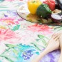 Tablecloth HappyFriday Pink bloom Multicolour 150 x 250 cm by HappyFriday, Tablecloths - Ref: D1614342, Price: 30,59 €, Disco...