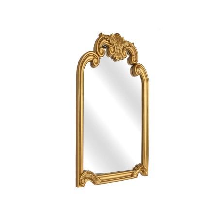 Wall mirror Romimex Golden Resin 90 x 120 x 6 cm by Romimex, Wall-Mounted Mirrors - Ref: D1617970, Price: 252,72 €, Discount: %