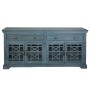 Buffet Romimex Bleu Bois de manguier 40 x 85 x 180 cm de Romimex, Buffets, crédences et vaisseliers - Réf : D1617973, Prix : ...