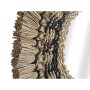 Miroir mural Romimex Noir Naturel Fibre naturelle 70 x 70 x 3 cm de Romimex, Miroirs muraux - Réf : D1618621, Prix : 105,83 €...