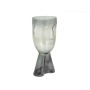 Vaso Romimex Cinzento Vidro Face 16 x 32 x 16 cm de Romimex, Jarrões - Ref: D1619274, Preço: 40,83 €, Desconto: %