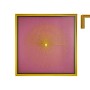 Painting Romimex Golden Light mauve Wood Metal Cloth Abstract 80 x 80 x 5 cm | Tienda24 - Global Online Shop Tienda24.eu