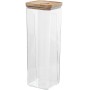 Tin Alexandra House Living 81278 Transparent Acrylic Bamboo Plastic Melamin 2,3 L | Tienda24 - Global Online Shop Tienda24.eu