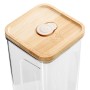 Tin Alexandra House Living 81306 Transparent Acrylic Bamboo Plastic Melamin 1,7 L by Alexandra House Living, Food storage - R...