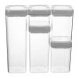 Boîte Alexandra House Living 82011 Blanc Transparent Acrylique Plastique Mélamine 1,7 L de Alexandra House Living, Stockage d...