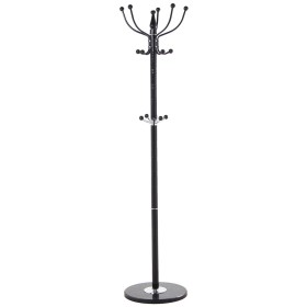 Coat rack Alexandra House Living Black 37 x 166 cm by Alexandra House Living, Coat Racks - Ref: D1623855, Price: 39,94 €, Dis...