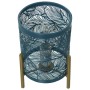 Desk lamp Alexandra House Living Blue Metal 40 W 12 x 19 x 12 cm by Alexandra House Living, Bedside and Table Lamps - Ref: D1...