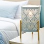 Lampada da tavolo Alexandra House Living Celeste Metallo 12 x 18 x 12 cm di Alexandra House Living, Lampade da tavolo e abat-...