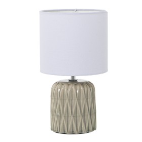 Lampe de bureau Alexandra House Living Crème Céramique 40 W 17 x 30 x 17 cm de Alexandra House Living, Lampes de chevet - Réf...