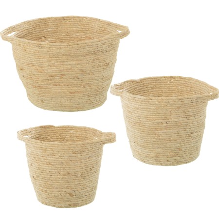 Set di Cesti Alexandra House Living 03768 Marrone vimini Rattan Fibra naturale (3 Unità) | Tienda24 - Global Online Shop Tienda24.eu