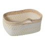 Juego de Cestos Alexandra House Living 03775 Blanco Mimbre Ratán Fibra natural (3 Unidades) | Tienda24 - Global Online Shop Tienda24.eu