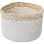 Juego de Cestos Alexandra House Living 03778 Blanco Mimbre Ratán Fibra natural (2 Unidades) | Tienda24 - Global Online Shop Tienda24.eu