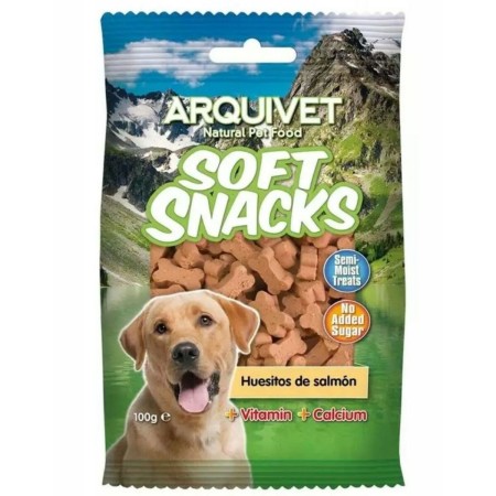 Snack para cães Arquivet Soft Snacks Salmon Peixe 100 g | Tienda24 Tienda24.eu