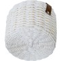 Juego de Cestos Alexandra House Living 03818 Blanco Mimbre Ratán Fibra natural (3 Unidades) | Tienda24 - Global Online Shop Tienda24.eu