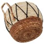 Set of Baskets Alexandra House Living 03842 Brown Wood wicker Rattan (3 Units) | Tienda24 - Global Online Shop Tienda24.eu