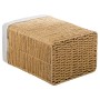 Conjunto de Cestos Alexandra House Living 03852 Castanho Madeira Rotim Fibra natural (6 Unidades) | Tienda24 - Global Online Shop Tienda24.eu