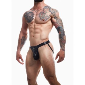 Tanga Cut4men Noir L de Cut4men, Strings - Réf : M0401357, Prix : 17,34 €, Remise : %