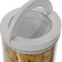 Tin Alexandra House Living 82925 Transparent Acrylic Silicone ABS Plastic Melamin 1 L by Alexandra House Living, Food storage...