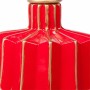 Buy Vase Alexandra House Living Red Metal Ceramic