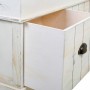 Cassapanca Alexandra House Living Bianco Legno di paulownia Legno MDF 35 x 50 x 102 cm di Alexandra House Living, Sedie - Rif...