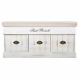 Cassapanca Alexandra House Living Bianco Legno di paulownia Legno MDF 35 x 50 x 102 cm di Alexandra House Living, Sedie - Rif...