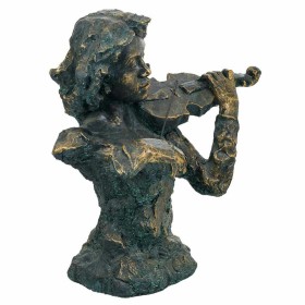 Figurine Décorative Saxophone Doré Bois Métal 13 x 27 x 13 cm | Tienda24 - Global Online Shop Tienda24.eu