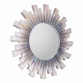 Wall mirror Alexandra House Living White Fir wood MDF Wood 55 x 2 x 55 cm by Alexandra House Living, Wall-Mounted Mirrors - R...