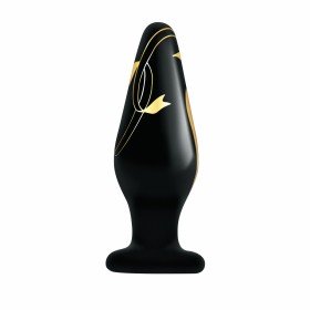 Plug Anal Glamy Schwarz Silikon | Tienda24 Tienda24.eu