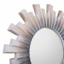 Wall mirror Alexandra House Living White Fir wood MDF Wood 55 x 2 x 55 cm by Alexandra House Living, Wall-Mounted Mirrors - R...