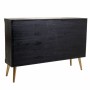 Credenza Alexandra House Living Nero Legno MDF 37 x 80 x 118 cm di Alexandra House Living, Credenze e buffet - Rif: D1630816,...