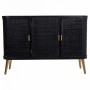 Credenza Alexandra House Living Nero Legno MDF 37 x 80 x 118 cm di Alexandra House Living, Credenze e buffet - Rif: D1630816,...