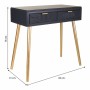 Aparador com Gavetas Alexandra House Living Cinzento Dourado Madeira MDF 41 x 78 x 82 cm de Alexandra House Living, Jogos de ...