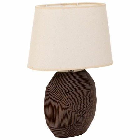 Desk lamp Alexandra House Living Brown Polyresin 220-240 V 12 x 34 x 24 cm by Alexandra House Living, Bedside and Table Lamps...