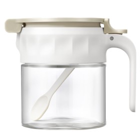 Boîte Alexandra House Living 81277 Blanc Transparent Verre 250 ml de Alexandra House Living, Stockage des aliments - Réf : D1...